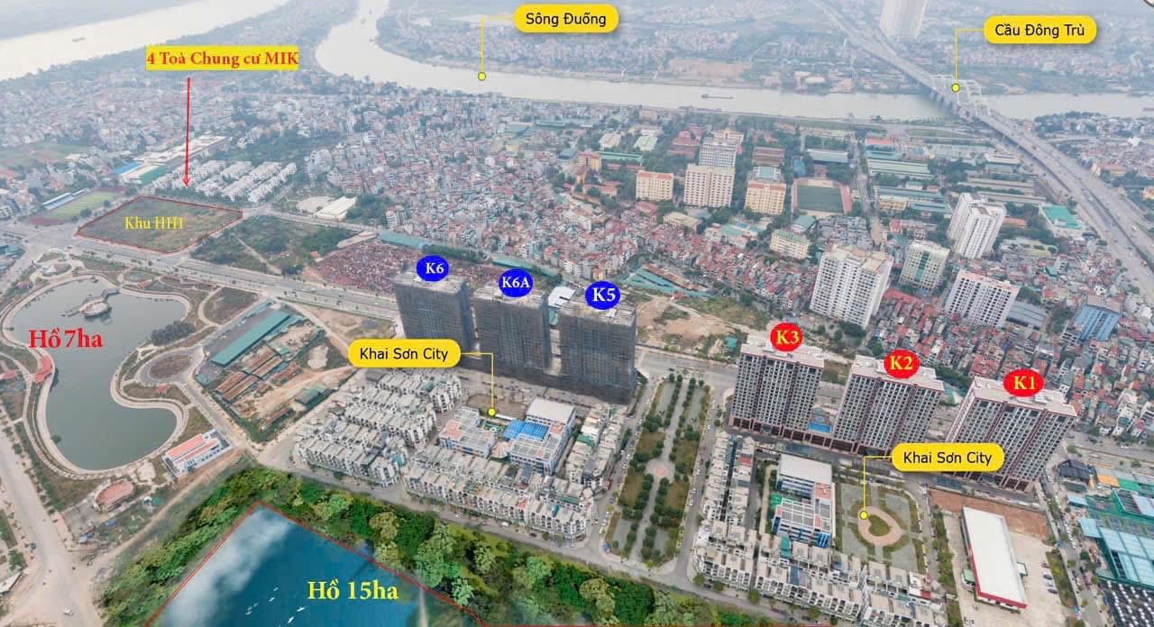 Vị trí The Magnolia Long Biên